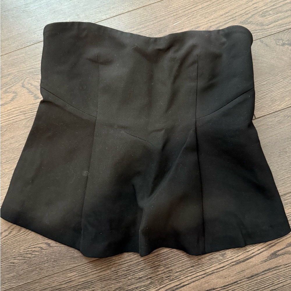 Zara Black Strapless Top